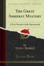 Great Amherst Mystery - Preview