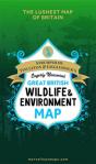 Great British Wildlife & Environment Map - Preview