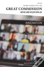 Great Commission Research Journal Fall 2