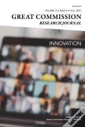 Capa do artigo Great Commission Research Journal Fall 2