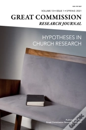 Capa do artigo Great Commission Research Journal Spring