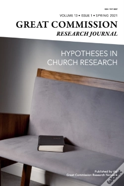 Capa do artigo Great Commission Research Journal Spring