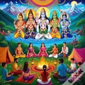 Capa do artigo Great Cosmic Dance: A Tapestry Of Hindu Deities