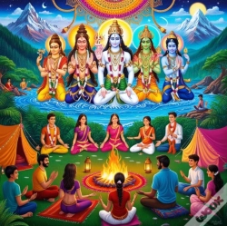 Capa do artigo Great Cosmic Dance: A Tapestry Of Hindu Deities