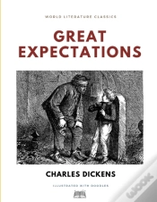 Capa do artigo Great Expectations / Charles Dickens / World Literature Classics / Illustrated With Doodles