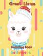 Great  Llama Coloring Book   Beginners - Preview