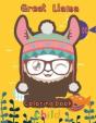 Great  Llama Coloring Book  Child - Preview