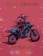 Great Motorcycle Coloring Book   Beginners - Preview