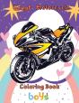 Great Motorcycle Coloring Book   Boys - Preview