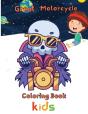 Great Motorcycle Coloring Book   Kids - Preview