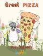 Great  Pizza Coloring Book   Boys - Preview