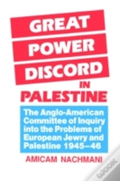 Capa do artigo Great Power Discord In Palestine