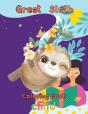 Great   Sloth Coloring Book   Child - Preview