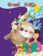 Great   Sloth Coloring Book   Children - Preview