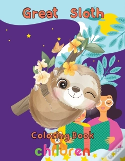 Capa do artigo Great   Sloth Coloring Book   Children