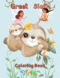 Great   Sloth Coloring Book   Girls - Preview