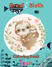 Capa do artigo Great   Sloth Coloring Book   Teen