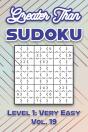 Greater Than Sudoku Level 1 - Preview
