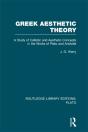 Greek Aesthetic Theory (Rle: Plato) - Preview