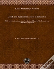 Capa do artigo Greek And Syriac Miniatures In Jerusalem