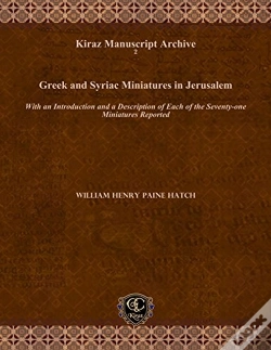 Capa do artigo Greek And Syriac Miniatures In Jerusalem