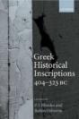 Greek Historical Inscriptions, 404-323 Bc - Preview