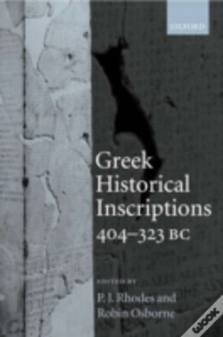 Capa do artigo Greek Historical Inscriptions, 404-323 Bc