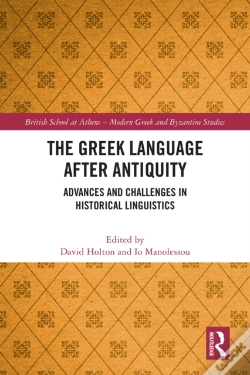 Capa do artigo Greek Language After Antiquity