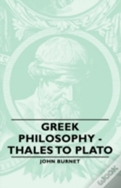 Capa do artigo Greek Philosophy - Thales To Plato
