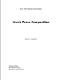 Greek Prose Composition - Preview