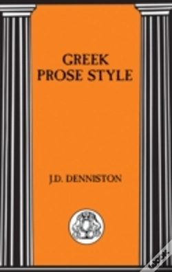 Capa do artigo Greek Prose Style