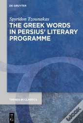 Greek Words In Persius' Literary Programme