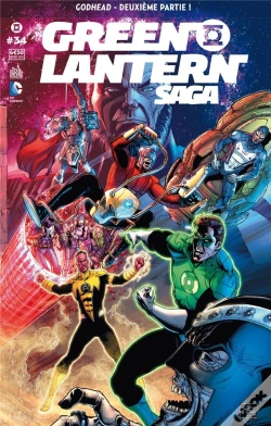 Capa do artigo Green Lantern Saga 34