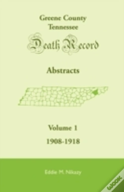 Capa do artigo Greene County, Tennessee, Death Record A