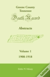 Capa do artigo Greene County, Tennessee, Death Record A