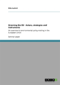 Greening The Eu - Actors, Strategies And Instruments - Preview