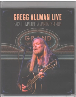 Capa do artigo Gregg Allman Live (Back To Macon, GA) - DVD/BluRay