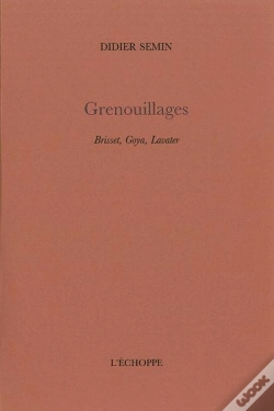 Capa do artigo Grenouillages : Brisset,Goya,Lavater