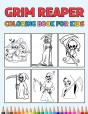 Grim Reaper Coloring Book For Kids - Preview