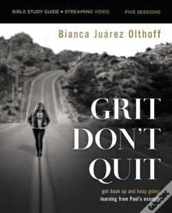 Capa do artigo Grit Don'T Quit Bible Study Guide Plus Streaming Video