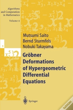 Capa do artigo Grobner Deformations Of Hypergeometric Differential Equations