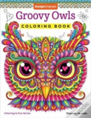 Groovy Owls Coloring Book