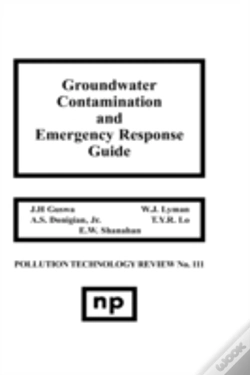 Capa do artigo Groundwater Contamination And Emergency Response Guide