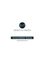 Group Facilitator Training Workbook - Preview