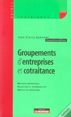 Capa do artigo Groupements D'Entreprises Et Cotraitance (2e Edition)