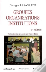 Capa do artigo Groupes, Organisations, Institutions (5e Édition)