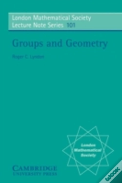 Capa do artigo Groups And Geometry