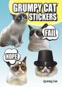 Grumpy Cat Stickers - Preview