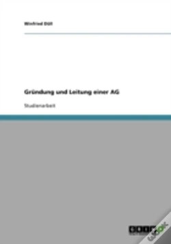 Capa do artigo Grundung Und Leitung Einer Ag