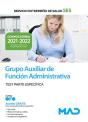 Grupo Auxiliar Funcion Administrativa Ses Test Parte Especi - Preview